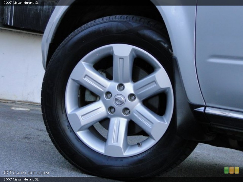 2007 Nissan Murano SL Wheel and Tire Photo #88797413