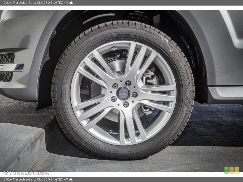 2014 Mercedes-Benz GLK 250 BlueTEC 4Matic Wheel and Tire Photo #88798451