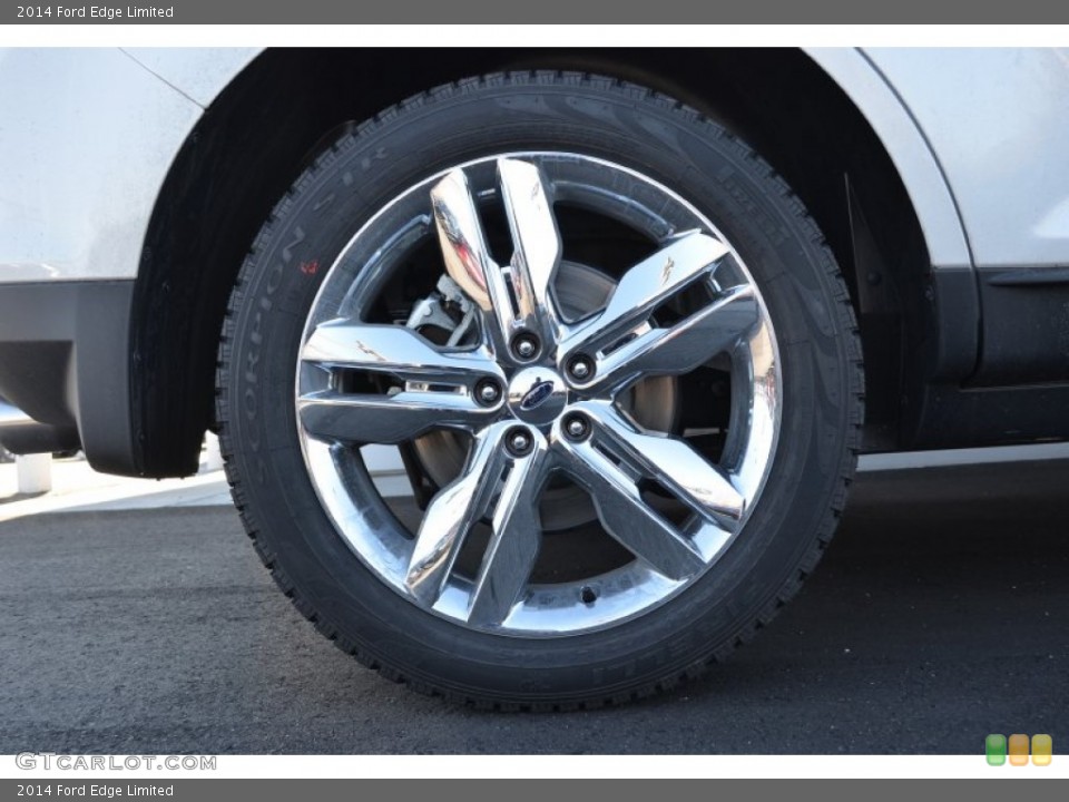 2014 Ford Edge Limited Wheel and Tire Photo #88799951