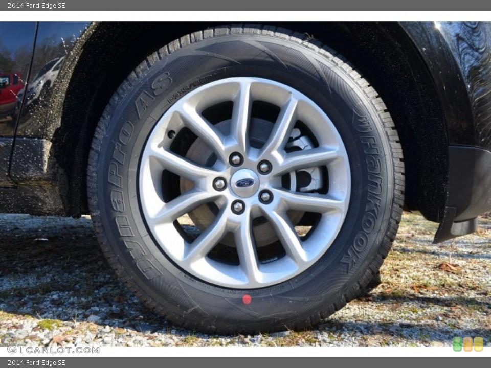 2014 Ford Edge SE Wheel and Tire Photo #88800656