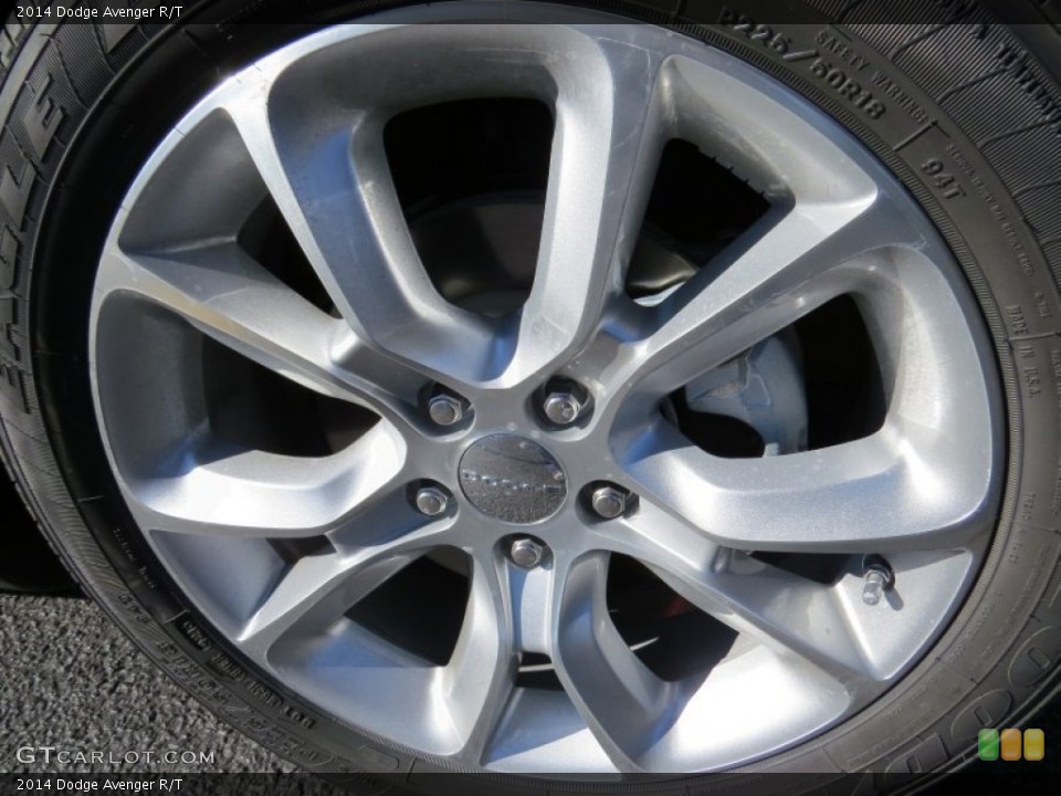 2014 Dodge Avenger R/T Wheel and Tire Photo #88808096