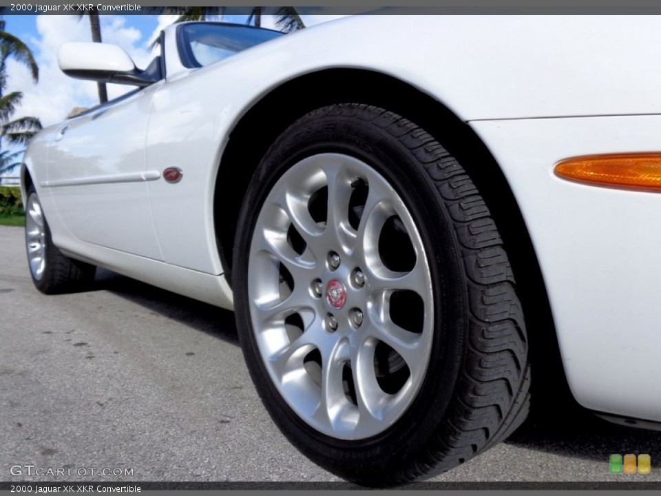 2000 Jaguar XK XKR Convertible Wheel and Tire Photo #88811249