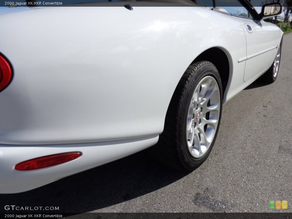 2000 Jaguar XK XKR Convertible Wheel and Tire Photo #88811273