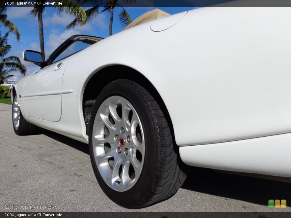 2000 Jaguar XK XKR Convertible Wheel and Tire Photo #88811813