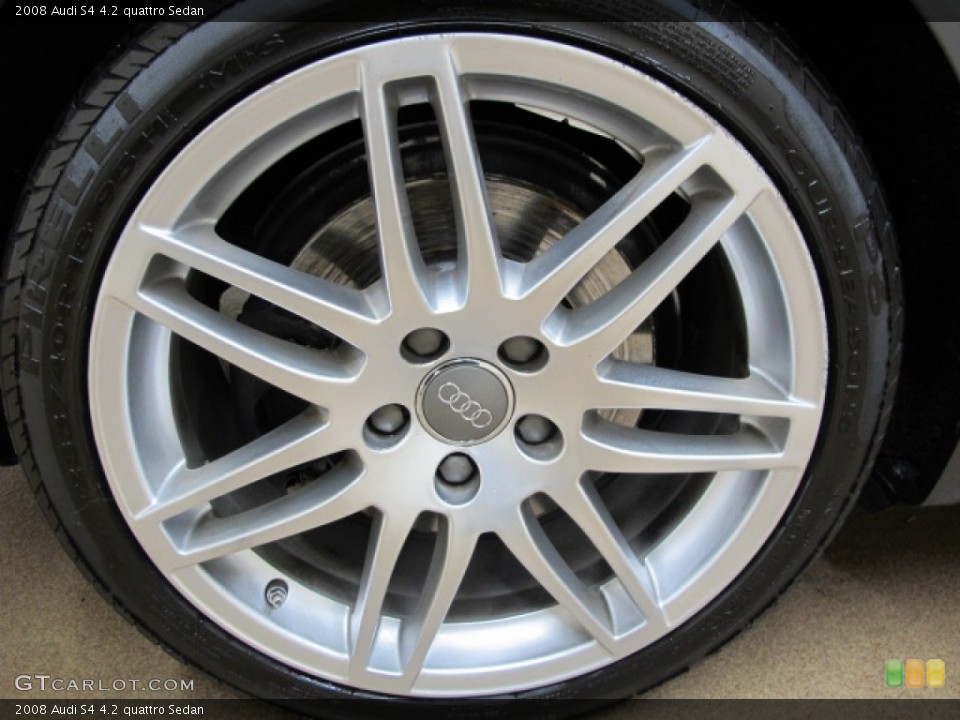 2008 Audi S4 4.2 quattro Sedan Wheel and Tire Photo #88812032
