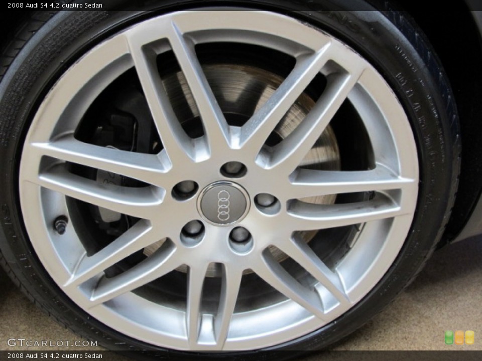 2008 Audi S4 4.2 quattro Sedan Wheel and Tire Photo #88812041
