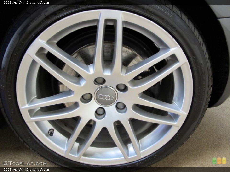 2008 Audi S4 4.2 quattro Sedan Wheel and Tire Photo #88812059