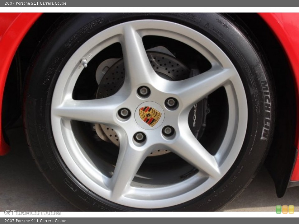 2007 Porsche 911 Carrera Coupe Wheel and Tire Photo #88827823