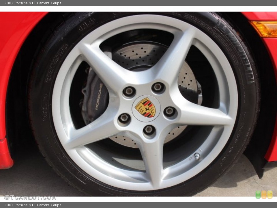 2007 Porsche 911 Carrera Coupe Wheel and Tire Photo #88827841