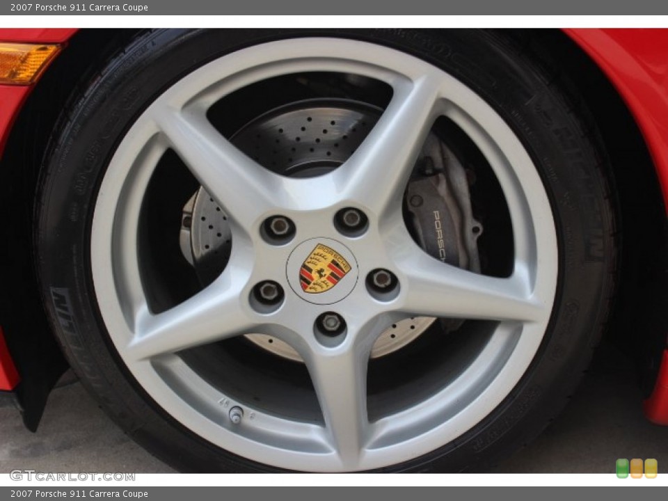 2007 Porsche 911 Carrera Coupe Wheel and Tire Photo #88827882