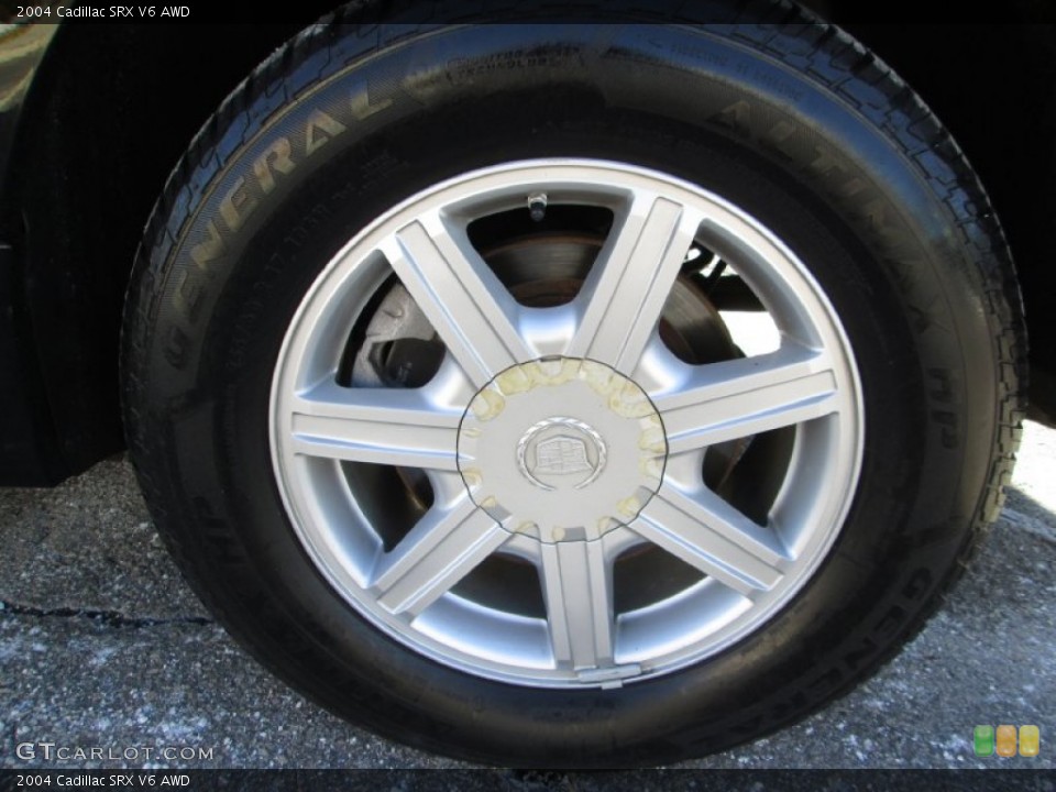 2004 Cadillac SRX V6 AWD Wheel and Tire Photo #88828992