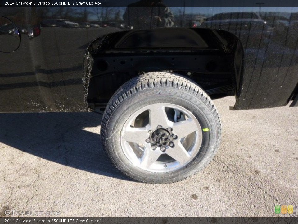 2014 Chevrolet Silverado 2500HD LTZ Crew Cab 4x4 Wheel and Tire Photo #88830403