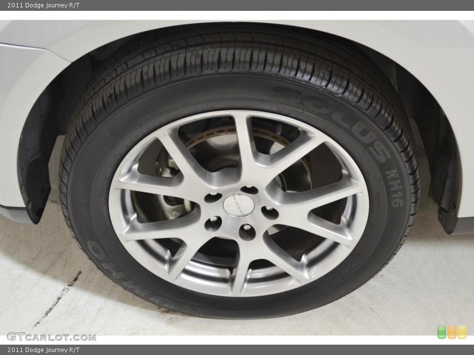 2011 Dodge Journey R/T Wheel and Tire Photo #88838641
