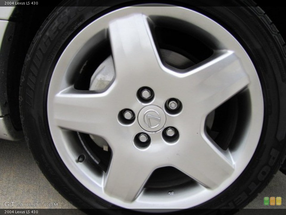 2004 Lexus LS 430 Wheel and Tire Photo #88843276