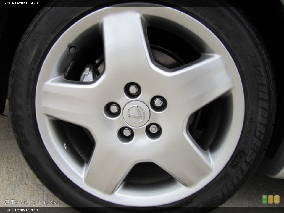 2004 Lexus LS 430 Wheel and Tire Photo #88843294