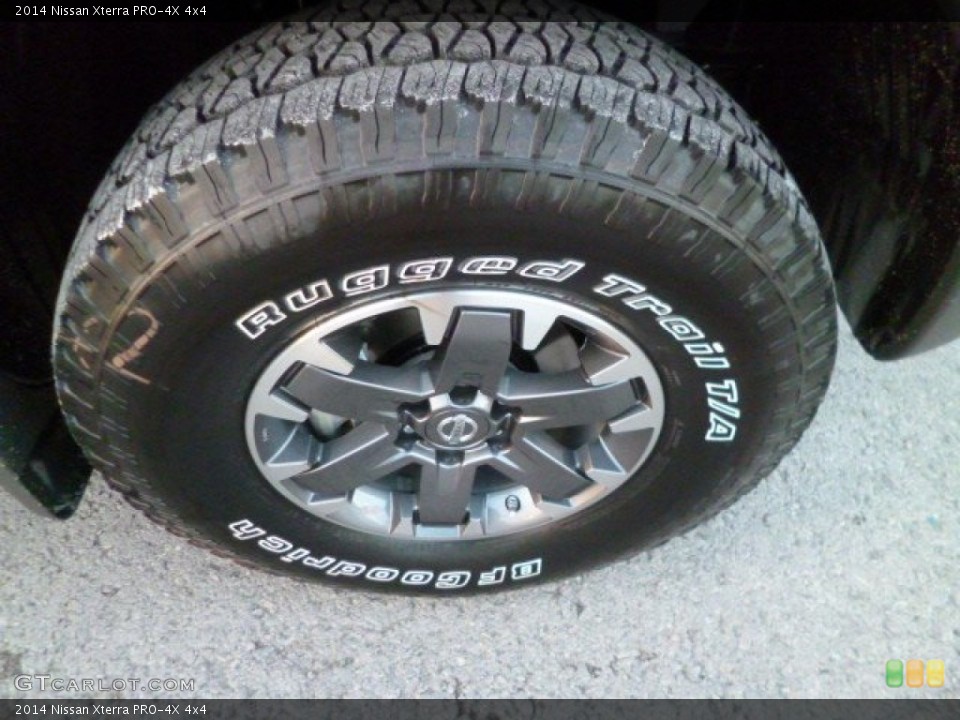 2014 Nissan Xterra PRO-4X 4x4 Wheel and Tire Photo #88848580