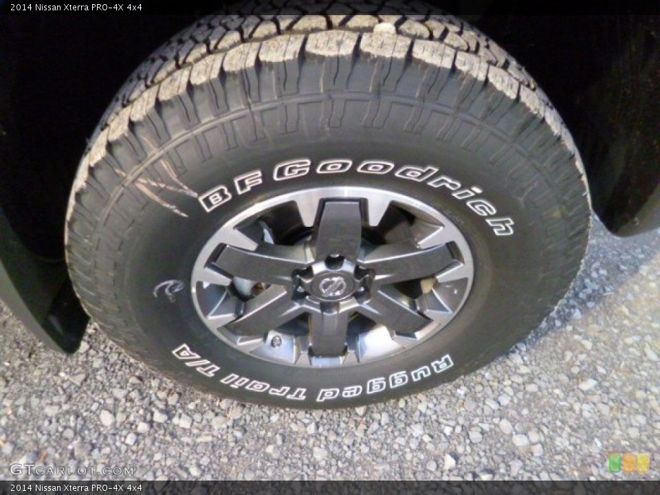2014 Nissan Xterra PRO-4X 4x4 Wheel and Tire Photo #88848853