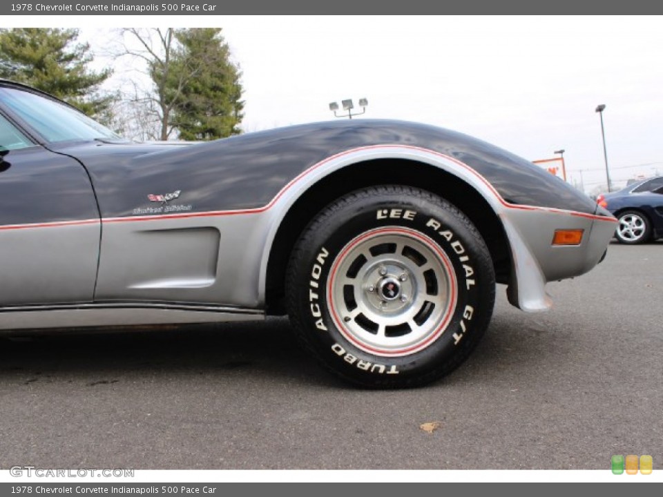 1978 Chevrolet Corvette Indianapolis 500 Pace Car Wheel and Tire Photo #88851532