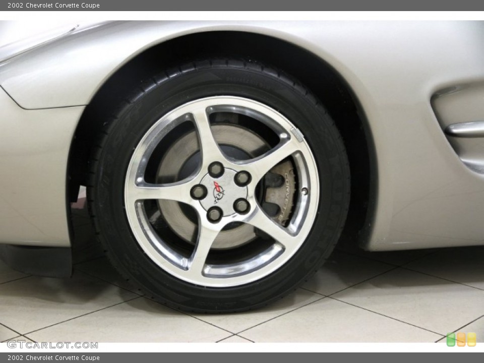 2002 Chevrolet Corvette Coupe Wheel and Tire Photo #88859332