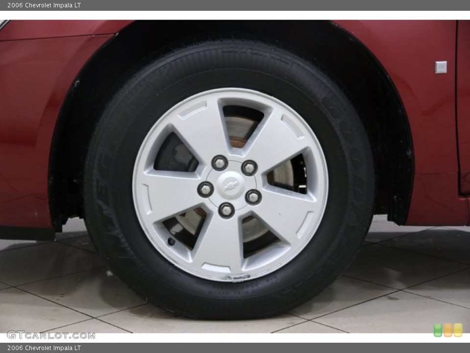 2006 Chevrolet Impala LT Wheel and Tire Photo #88860202