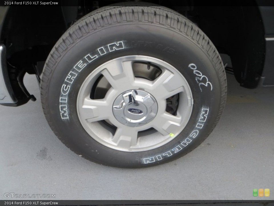 2014 Ford F150 XLT SuperCrew Wheel and Tire Photo #88860484