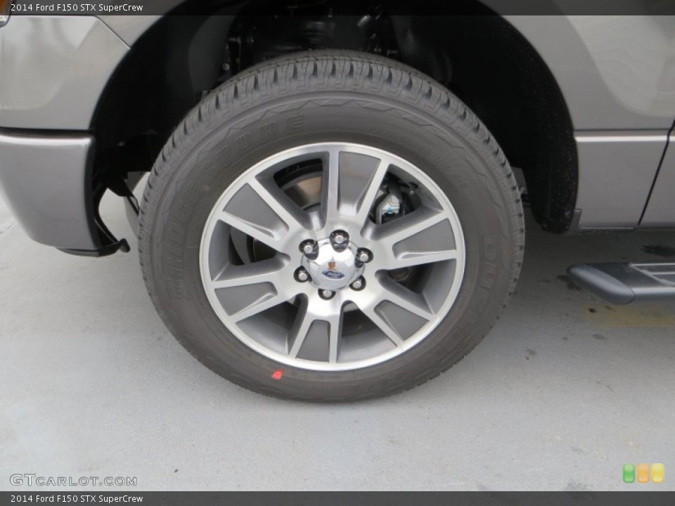 2014 Ford F150 STX SuperCrew Wheel and Tire Photo #88861963
