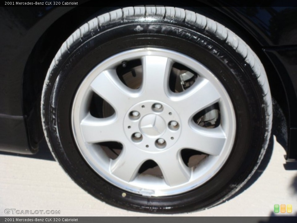 2001 Mercedes-Benz CLK Wheels and Tires