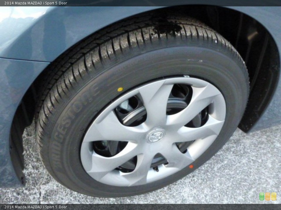 2014 Mazda MAZDA3 i Sport 5 Door Wheel and Tire Photo #88875567