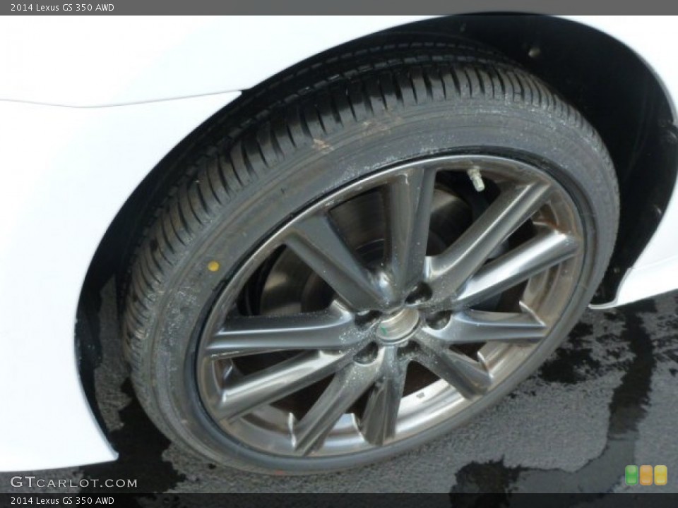 2014 Lexus GS 350 AWD Wheel and Tire Photo #88882959
