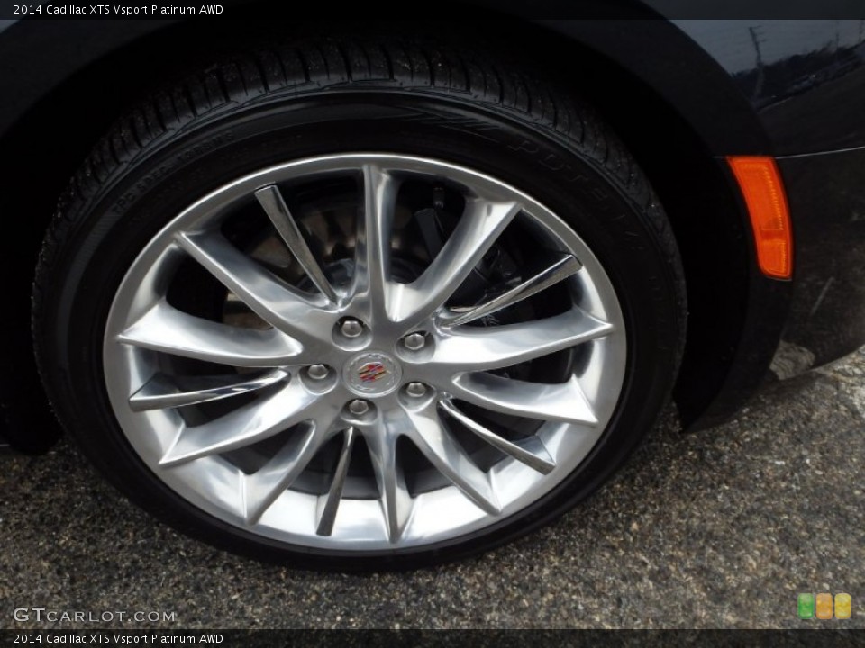 2014 Cadillac XTS Vsport Platinum AWD Wheel and Tire Photo #88883973