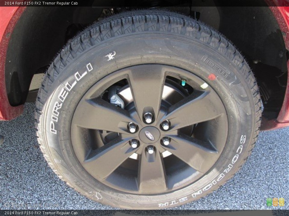 2014 Ford F150 FX2 Tremor Regular Cab Wheel and Tire Photo #88886134