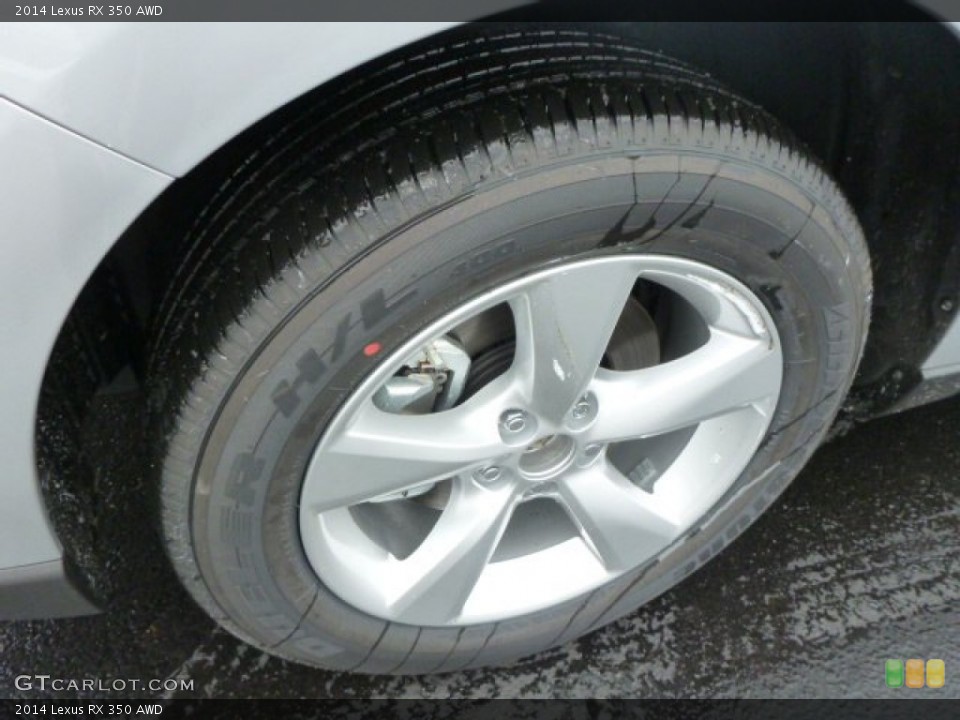 2014 Lexus RX 350 AWD Wheel and Tire Photo #88893948