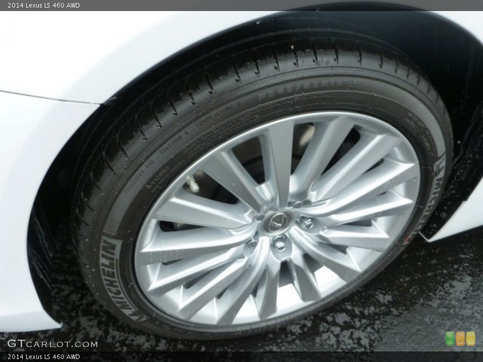 2014 Lexus LS 460 AWD Wheel and Tire Photo #88894371