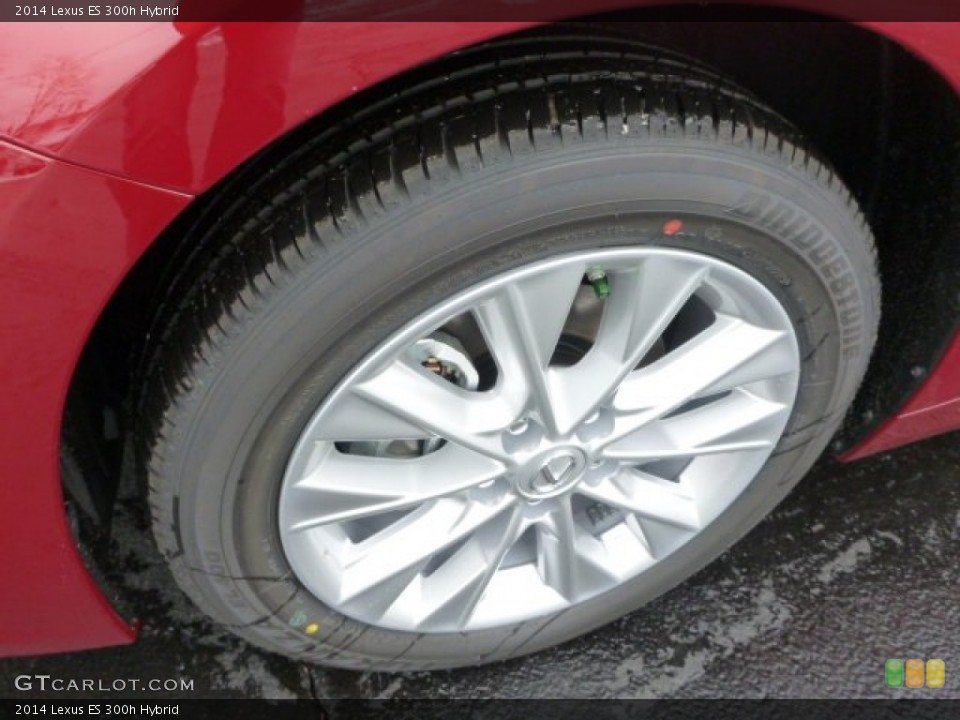 2014 Lexus ES 300h Hybrid Wheel and Tire Photo #88895274
