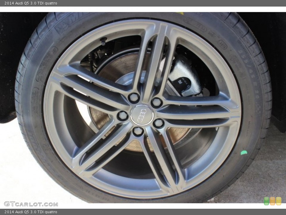 2014 Audi Q5 3.0 TDI quattro Wheel and Tire Photo #88899408
