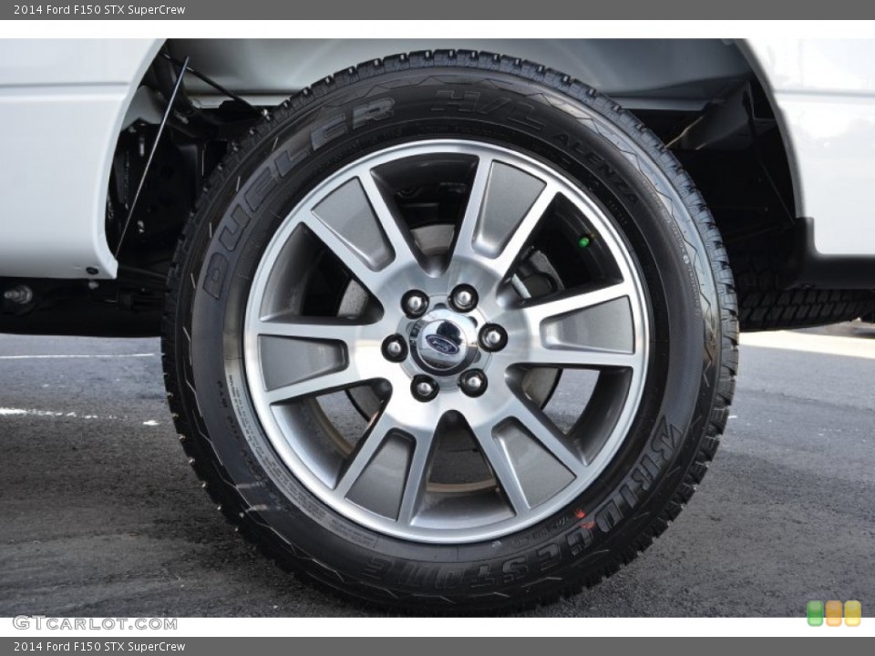 2014 Ford F150 STX SuperCrew Wheel and Tire Photo #88909308