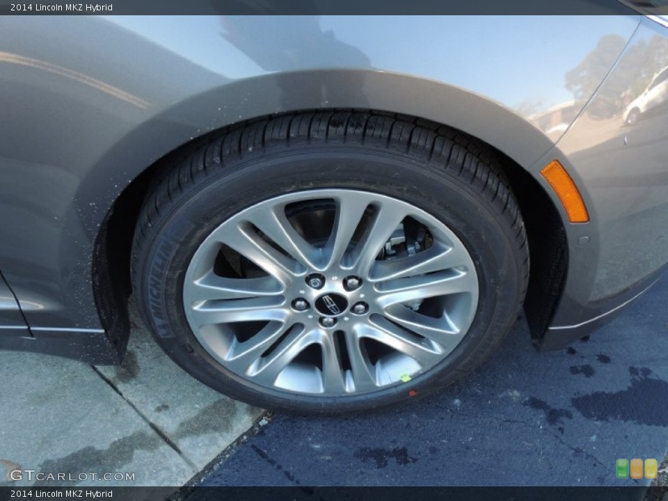 2014 Lincoln MKZ Hybrid Wheel and Tire Photo #88922486