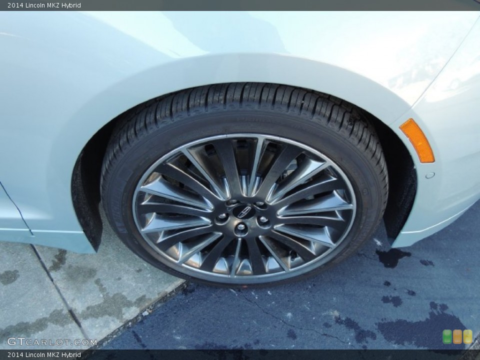 2014 Lincoln MKZ Hybrid Wheel and Tire Photo #88922756