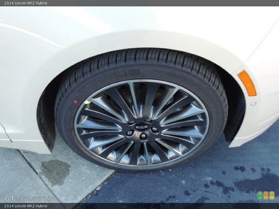 2014 Lincoln MKZ Hybrid Wheel and Tire Photo #88923014