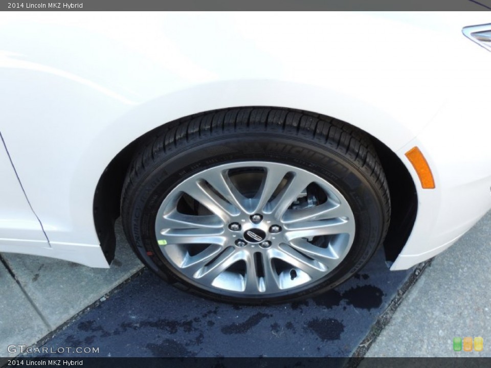 2014 Lincoln MKZ Hybrid Wheel and Tire Photo #88923260