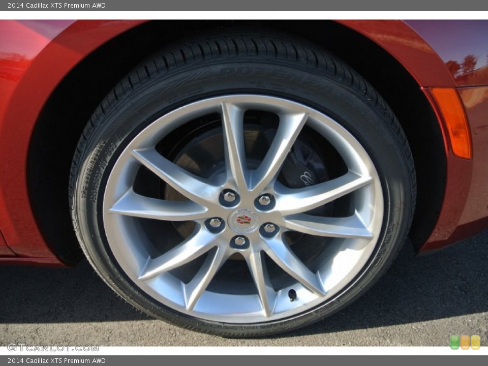 2014 Cadillac XTS Premium AWD Wheel and Tire Photo #88938416