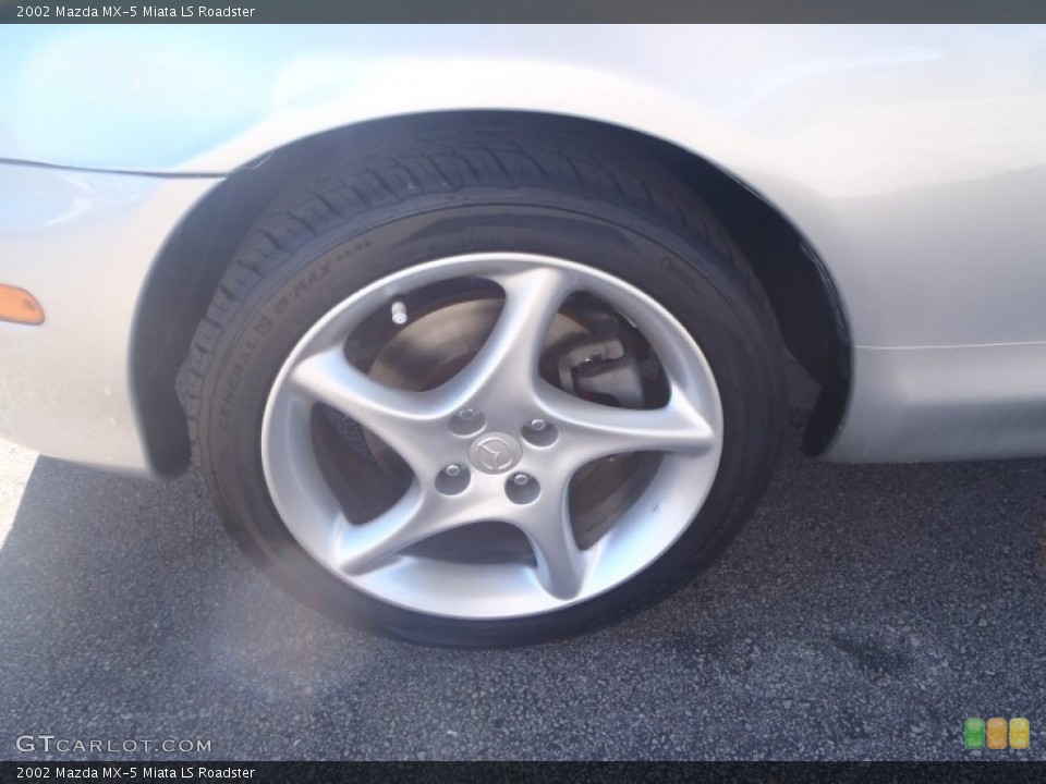 2002 Mazda MX-5 Miata Wheels and Tires