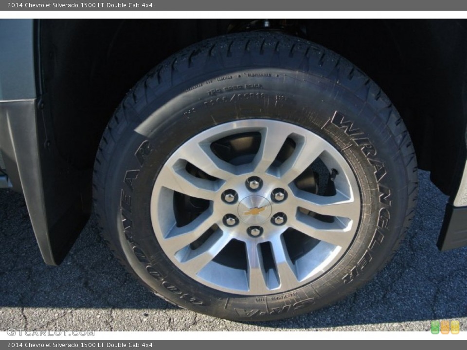 2014 Chevrolet Silverado 1500 LT Double Cab 4x4 Wheel and Tire Photo #88964515