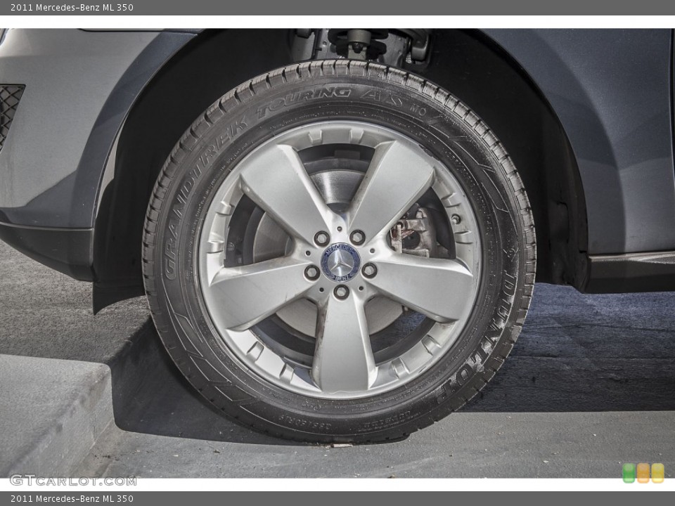 2011 Mercedes-Benz ML 350 Wheel and Tire Photo #88965826