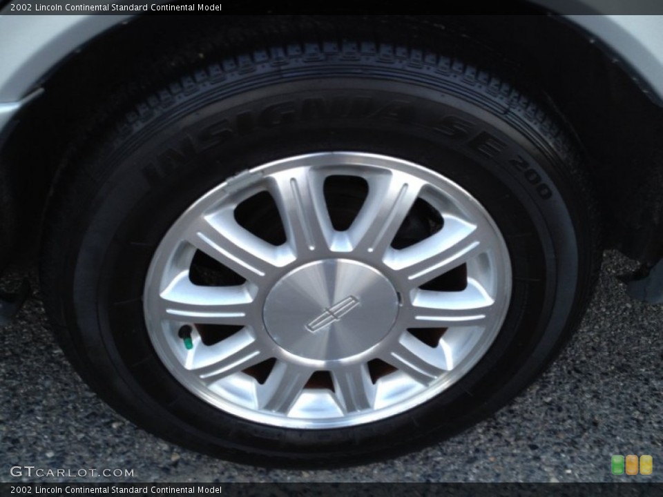 2002 Lincoln Continental  Wheel and Tire Photo #88967503
