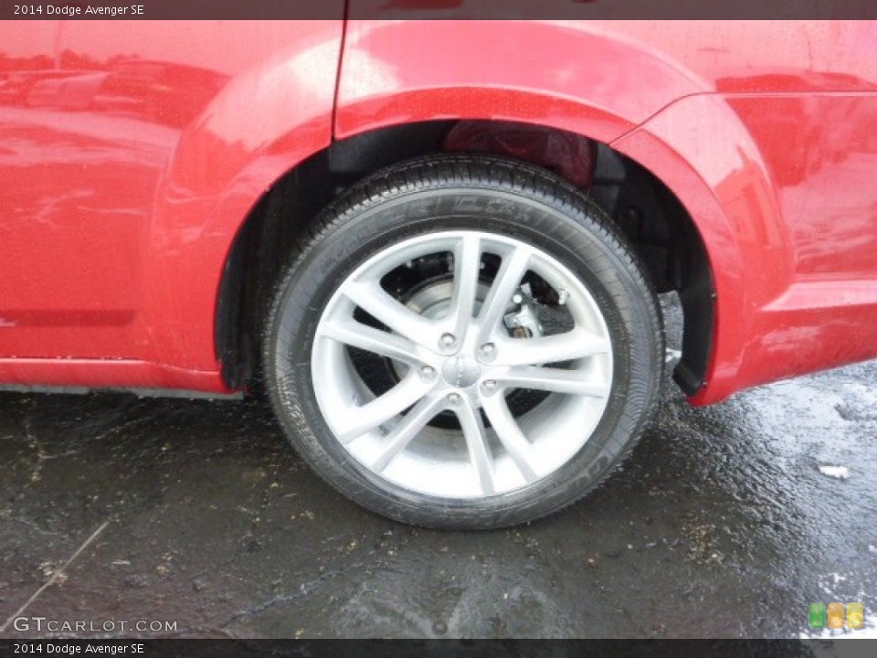 2014 Dodge Avenger SE Wheel and Tire Photo #88972853