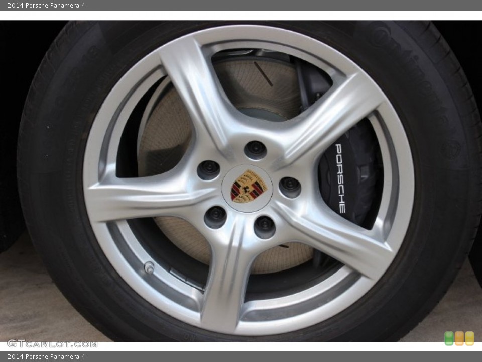 2014 Porsche Panamera 4 Wheel and Tire Photo #88975780