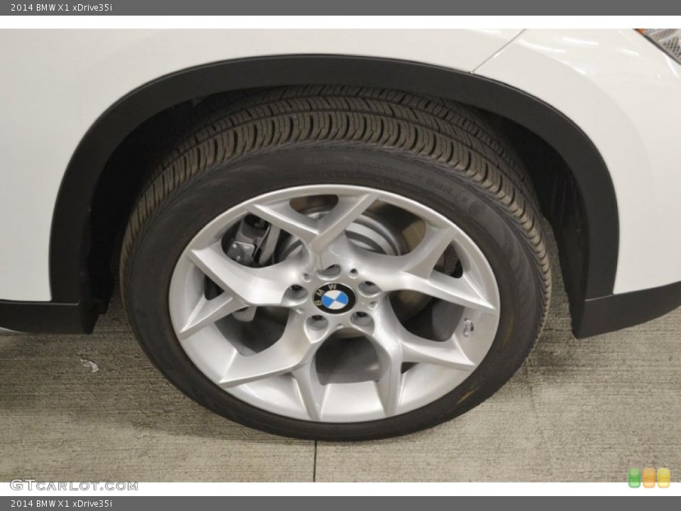 2014 BMW X1 xDrive35i Wheel and Tire Photo #88981180
