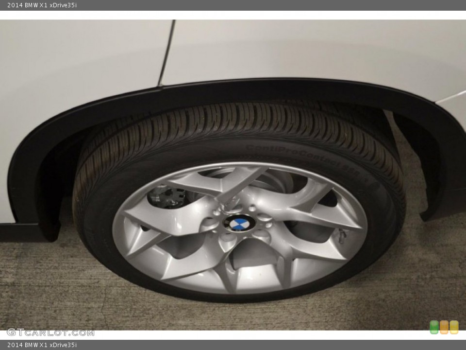 2014 BMW X1 xDrive35i Wheel and Tire Photo #88981330