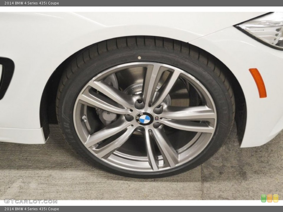 2014 BMW 4 Series 435i Coupe Wheel and Tire Photo #88981411